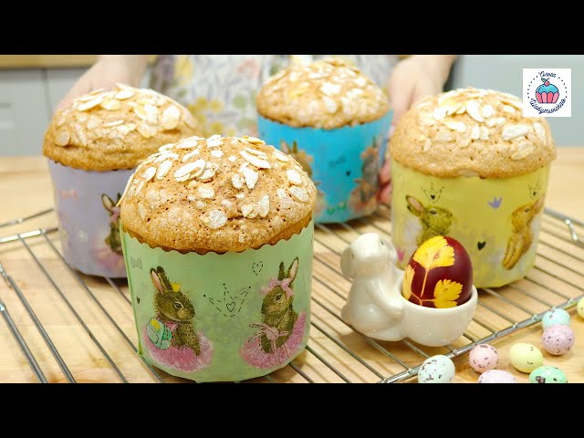 Самый воздушный кулич из теста Бриошь!