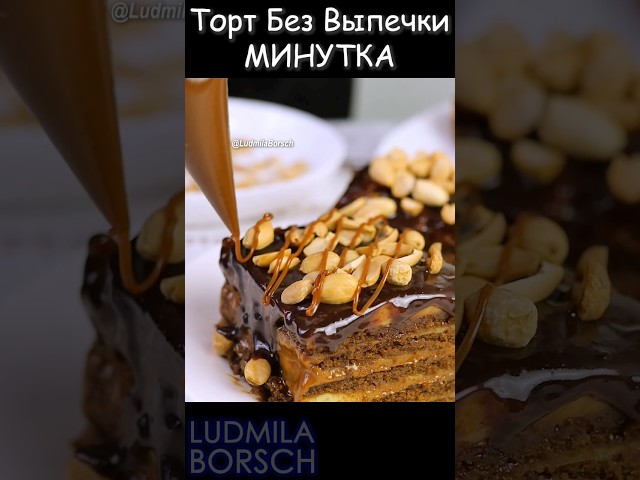 Шоколадная мечта ленивца! Быстро и очень вкусно: шоколадный торт без труда и выпечки!