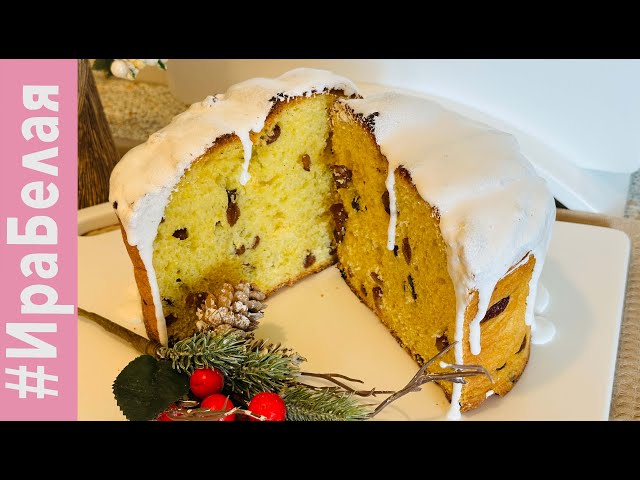 Пасхальный кулич и тесто как пух