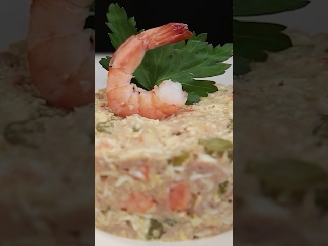 Вкусный салат на любой праздник - рецепт салата с креветками