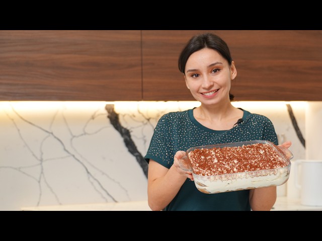 Тирамису. Рецепт без сырых яиц! Очень нежный и вкусный десерт!