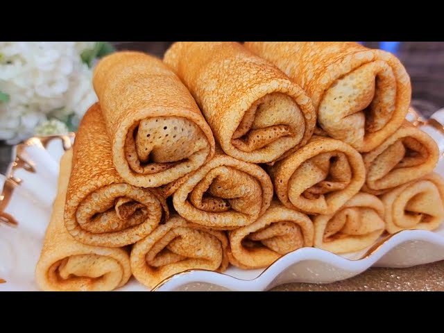 Подсели всей семьей на эту вкуснятину! Летом самое то - 10 минут и готово! Блинчики с начинкой