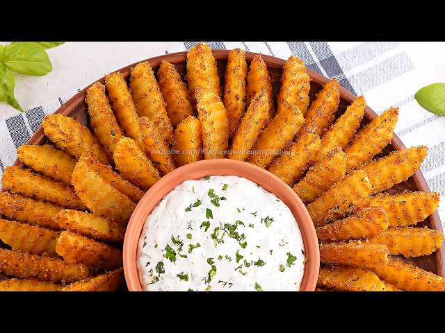 Румяная картошечка по-деревенски с соусом тартар! Вкусный хрустящий картофель в духовке!