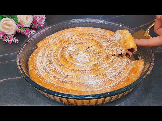 Это так вкусно, что я готовлю этот пирог почти каждый день! Научился этому трюку в ресторане!