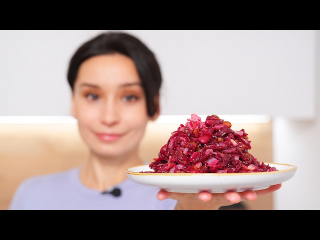 Конкурент винегрета! Вкуснейший салат за 5 минут из обычной свеклы!