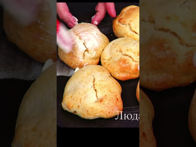 Творожные булочки со сметаной, тают во рту! Всего 5 минут на подготовку