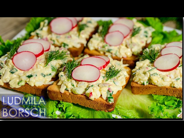 Вкусная и дешевая намазка к бутербродам на пасху. Не успевала подавать на стол