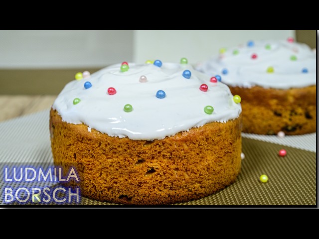 Даже вымешивать не нужно! Пасхальный кулич без дрожжей! Не рецепт, а сокровище!!!