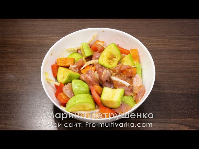 Это лучшая курица с овощами, которую я пробовала! Готовлю только так! Ужин в аэрогриле!