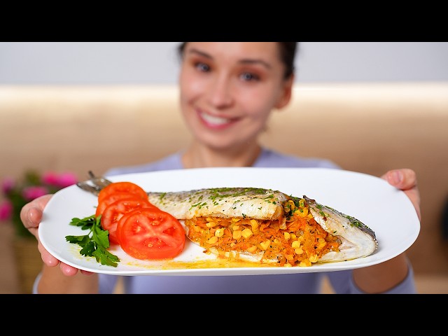 Вот как надо запекать рыбу в духовке! Самый вкусный и простой способ!