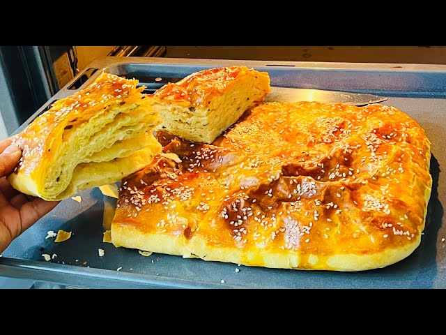 Необычный хачапури, очень вкусно. Тесто 3 стакана, замес 3 минуты. Я хочу делать это каждый день