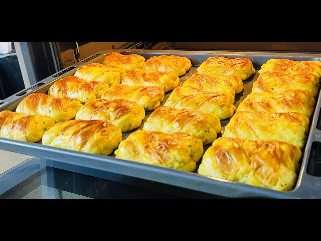 До чего же это вкусно. 2 яйца, стакан кефира, 3 стакана муки. Выпечка с картошкой. Вместо пирогов и пирожков