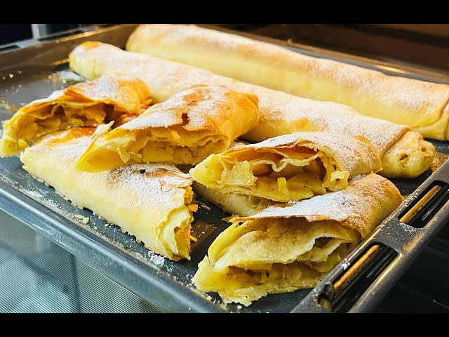 Как же это вкусно и просто. Яблочный рай из тесто на кефире 3 ингредиента. Такие в магазине не купить