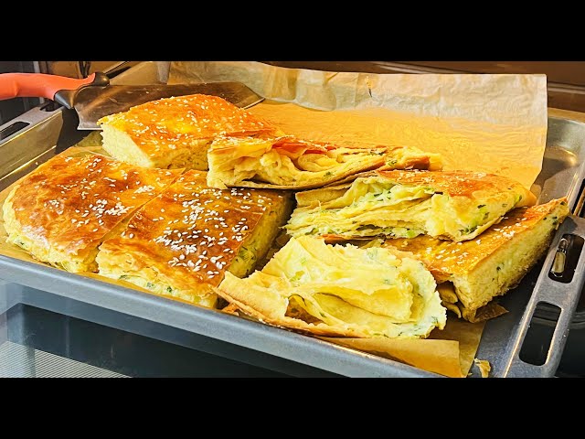 Боже как же это вкусно. Бесподобный пирог на кефире с потрясающей начинкой из простых продуктов