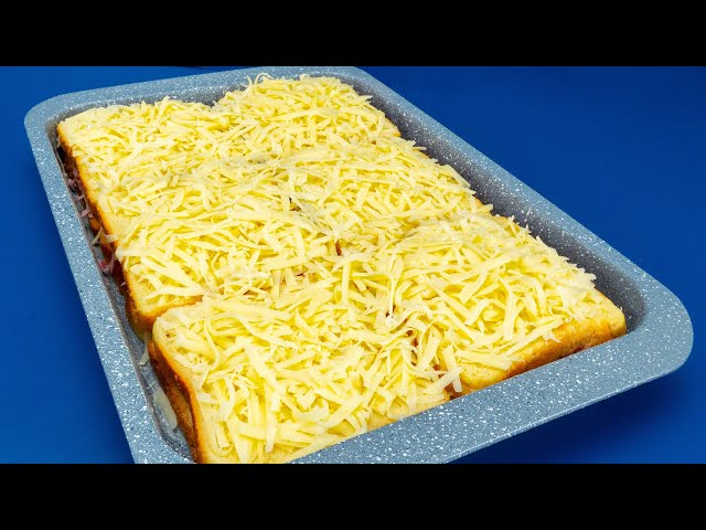 Гарантированный успех! Самая вкусная закуска из хлеба всего за 15 минут