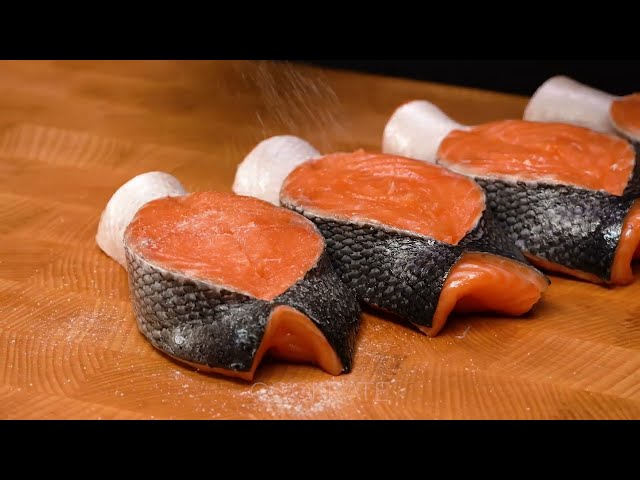 Секрет, который скрывают повара! Вот как приготовить вкуснейшего лосося!