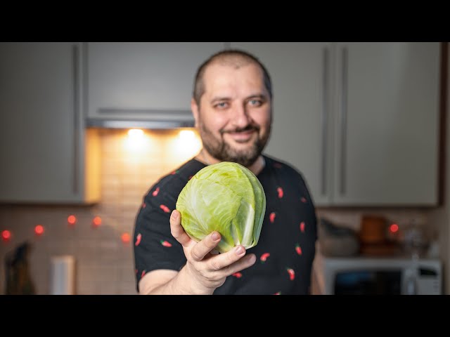 Как вкусно потушить капусту.