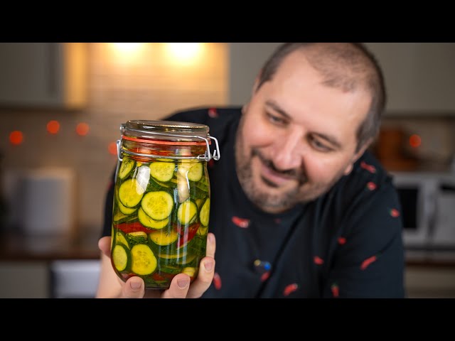 Кисло-сладкие маринованные огурчики по-быстрому
