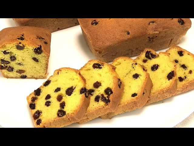 Голландский кекс с изюмом