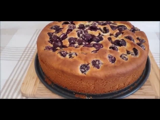 Кухен с Черешней! Легкий в приготовление! Видео прошлых лет!
