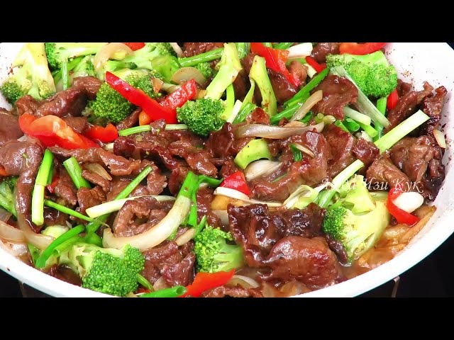 Горячее и вкусное меню. Секрет нежной говядины стир фрай с капустой. Гарнир. Люда Изи Кук. Обед, ужин