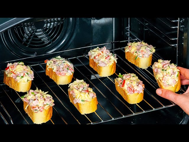 Гарантированный успех! Самая простая и вкусная закуска из хлеба!