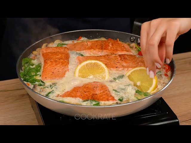 Секрет, который скрывают повара! Вот как приготовить вкуснейшего лосося!