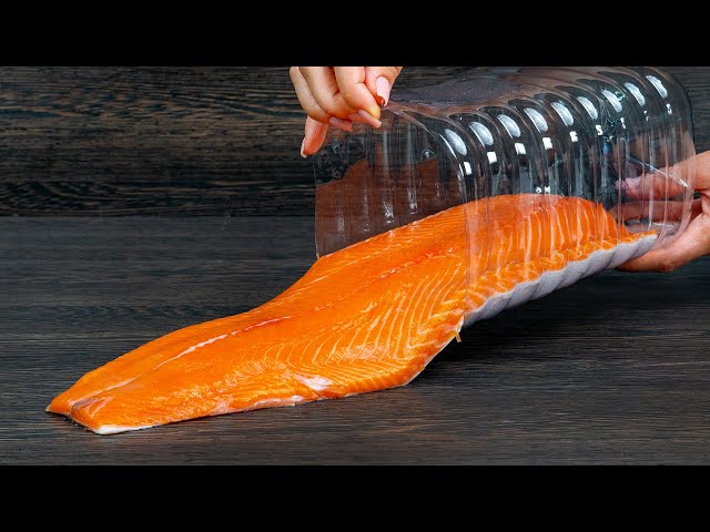 Секрет, который скрывают повара! Вот как приготовить вкуснейшего лосося!