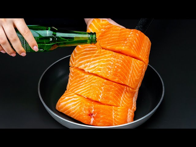 Секрет, который скрывают повара! Вот как приготовить вкуснейшего лосося!
