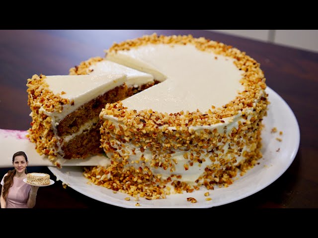 Легкий и вкусный морковный торт