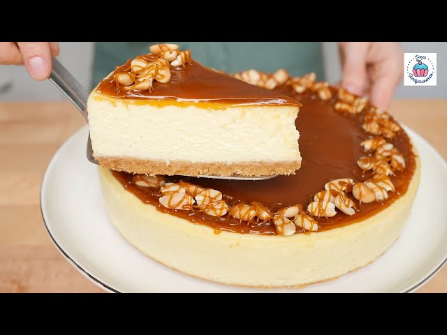 Чизкейк с карамелью! Кремовая текстура, невероятный вкус, а готовится проще простого!