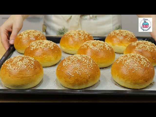 Булочки для гамбургеров, вкуснее чем в Макдоналдс!