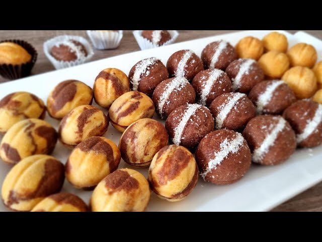 Вкуснее конфет. Три вида орешков с разными начинками.