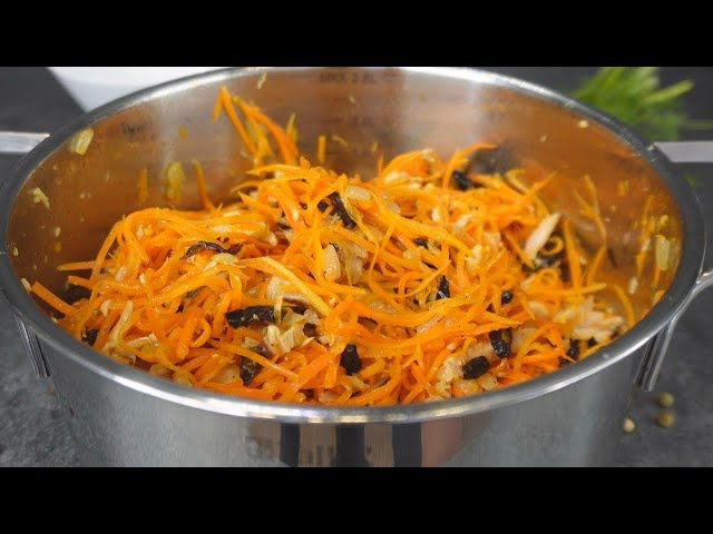 Уж больно мы любим этот салат из моркови! Делаю сразу кастрюлями ставлю в холодильник и едим