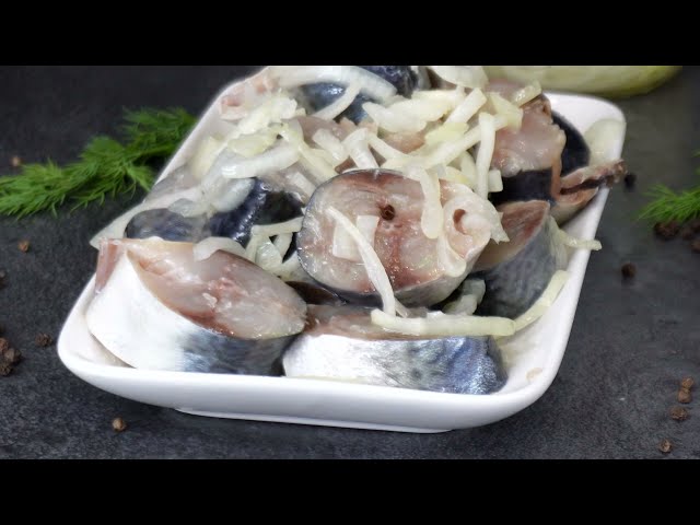 Вот это да! Посол скумбрии (сельди) способом о котором я раньше даже и не слышала.