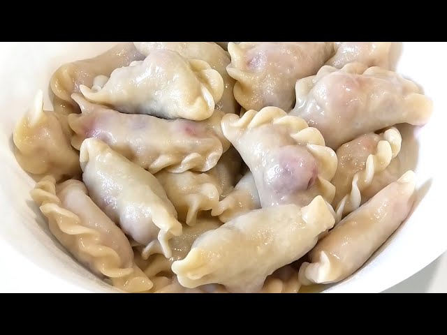 Вареники с вишней на заварном тесте
