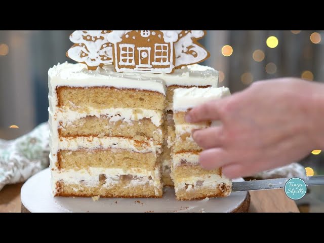 Вкуснейший торт груша-карамель