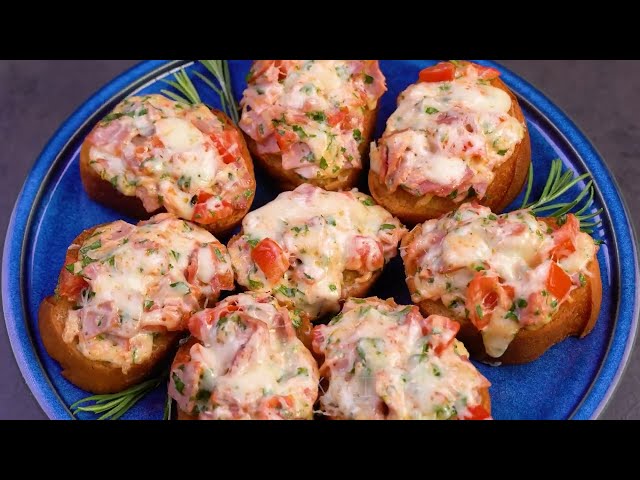 Никто не ожидал такого результата! Быстрая и вкусная закуска из хлеба!