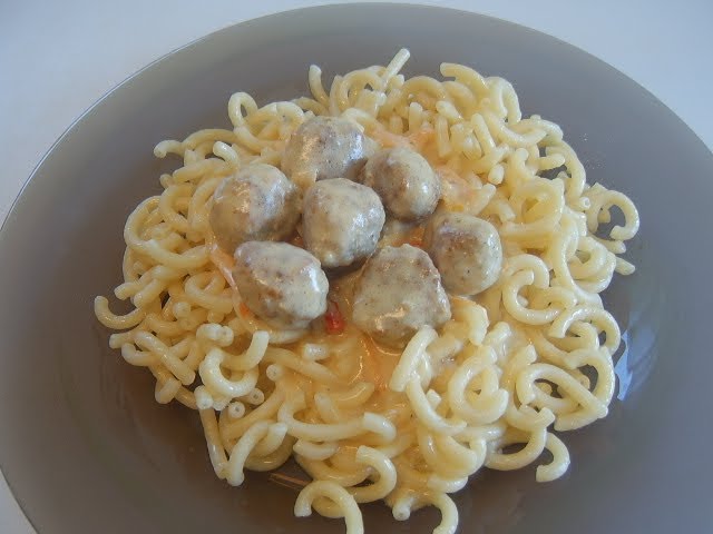 Макароны с фрикадельками. Маринкины творинки. Всем мира и добра!