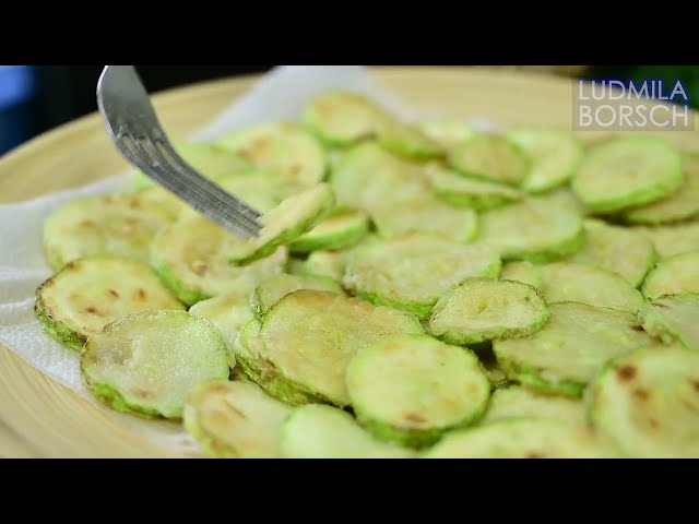За копейки! Рецепт из кабачков. Весь секрет в маринаде.