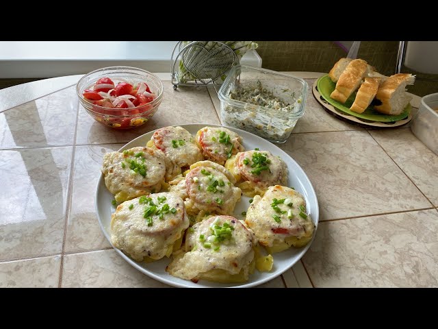 Картошка с соусом - объедение! Супер вкусно и просто!