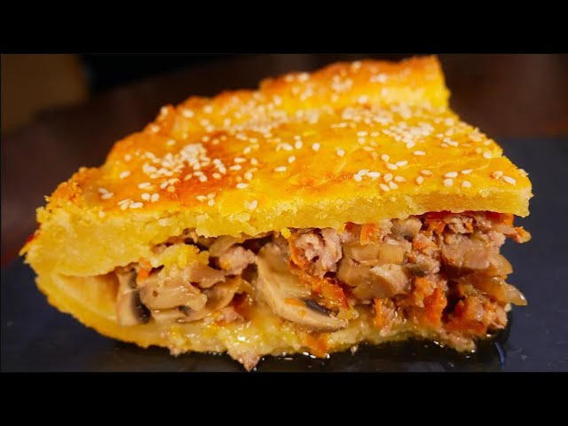 Волшебный пирог с мясом и овощами — идеальный рецепт для любого случая!