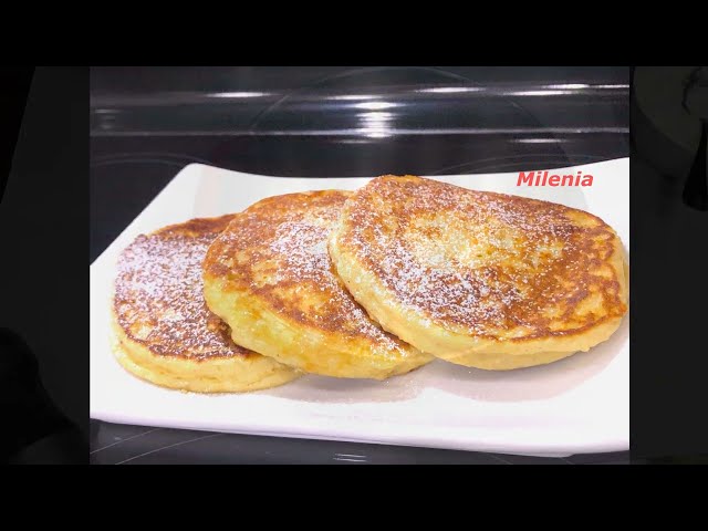 Оладьи без муки. Очень вкусный и быстрый завтрак!