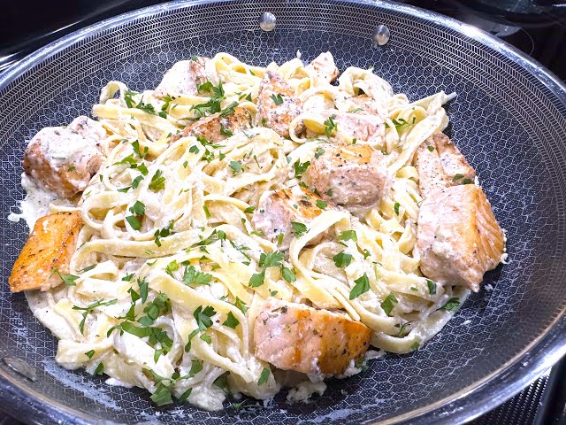 Рыбка и макароны, очень вкусный ужин для всей семьи!