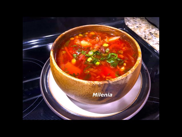 Постный борщ. Очень вкусный без секретов