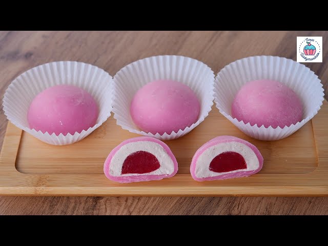 Моти, давно обещанный рецепт! Начинка ягодный пломбир