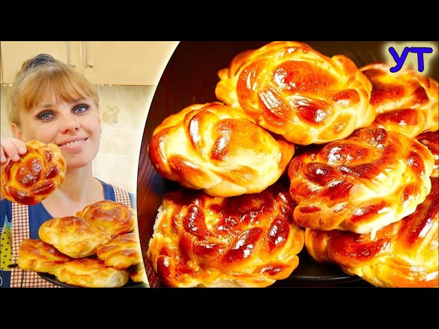 Булочки, которые пахнут детством! Аромат на весь дом — яблочная начинка и нежное тесто!