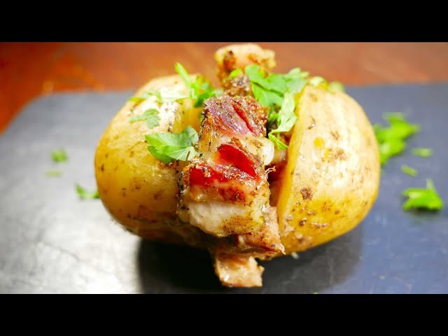 Картофель с беконом и шампиньонами. Рецепт, который покорит всех! Идея для ужина!