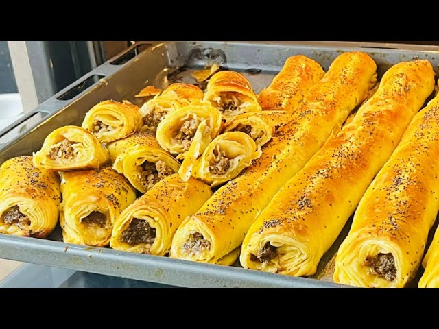 300 г мяса и целая гора. Вкуснятина на ужин. Вместо пирогов и пирожков из того, что есть в любом доме