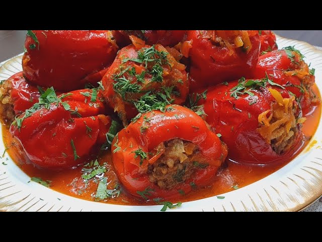 Рецепт просто огонь! Век живи, век учись! Фаршированные перцы - самый простой и вкусный рецепт!
